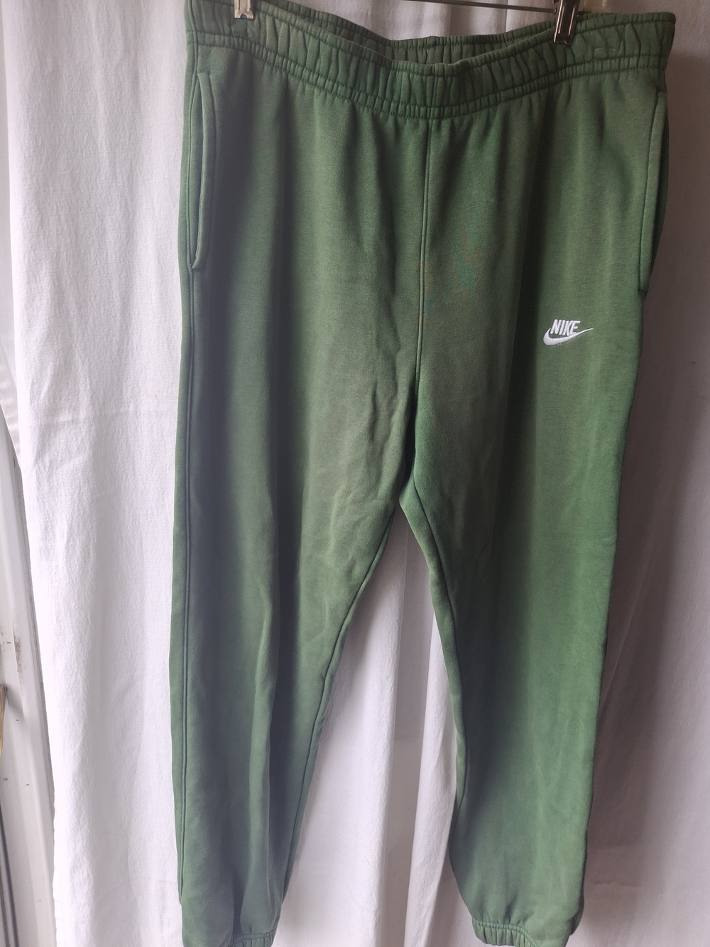 Nike Green Fleece Jogger Bottoms